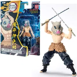 Bandai Ultimate Legends HD VE88963 - Figurine d'action Demon Slayer Inosuke Hashibira 12 cm articulée, boîte collector