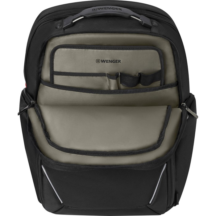 Wenger Meteor 17 Sac à dos pour ordinateur portable avec compartiment tablette - Black