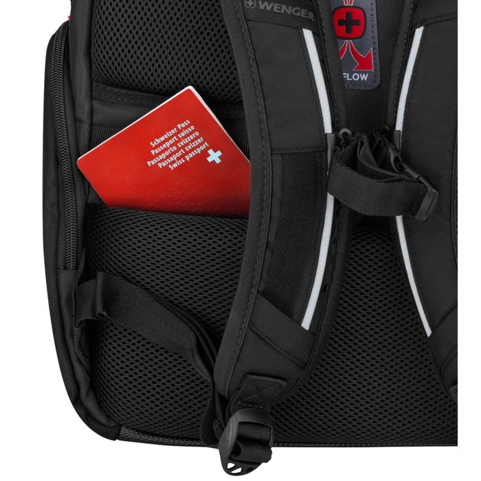 Wenger Meteor 17 Sac à dos pour ordinateur portable avec compartiment tablette - Black
