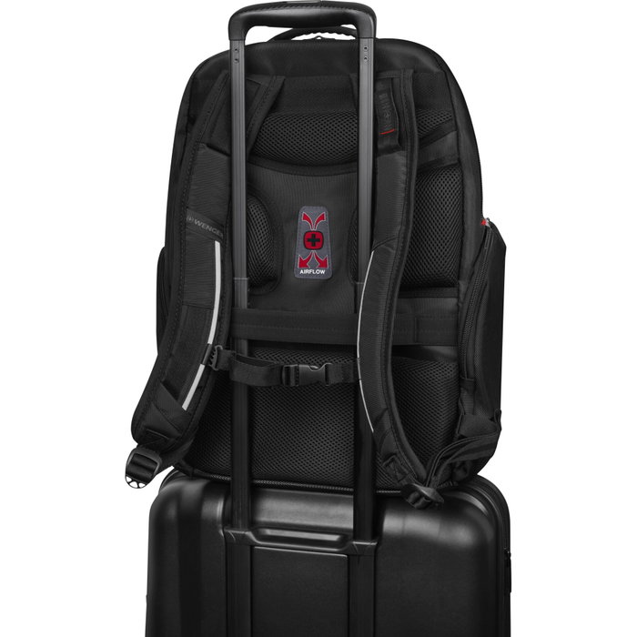Wenger Meteor 17 Sac à dos pour ordinateur portable avec compartiment tablette - Black