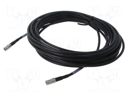 3M Câble coaxial CoaXPress 9m avec prises DIN des deux côtés, noir