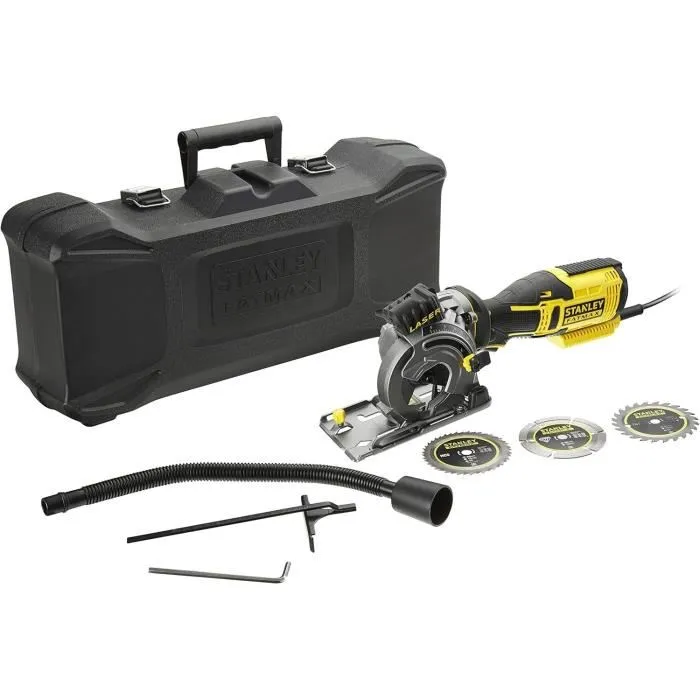 STANLEY Scie circulaire compacte multi-matériaux FME380K-QS, 650 W, 89 mm STANLEY Scie circulaire compacte multi-matériaux FME380K-QS, 650 W, 89 mm