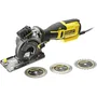 STANLEY Scie circulaire compacte multi-matériaux FME380K-QS, 650 W, 89 mm