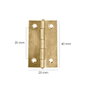 WOLFPACK LINEA PROFESIONAL Charnière 5005 laiton 1-3/4 inch