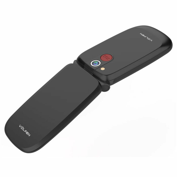 Téléphone portable pour personnes âgées Volfen ASTRO FLIP Noir 48 MB 2,8" 4G Téléphone portable pour personnes âgées Volfen ASTRO FLIP Noir 48 MB 2,8" 4G