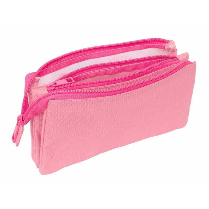 Trousse Fourre-Tout Triple Barbie Rose 22 x 12 x 3 cm Trousse Fourre-Tout Triple Barbie Rose 22 x 12 x 3 cm