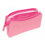 Trousse Fourre-Tout Triple Barbie Rose 22 x 12 x 3 cm