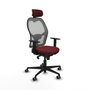 Piqueras y Crespo Chaise de Bureau 1D036G2 Bordeaux