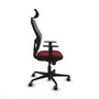 Piqueras y Crespo Chaise de Bureau 1D036G2 Bordeaux