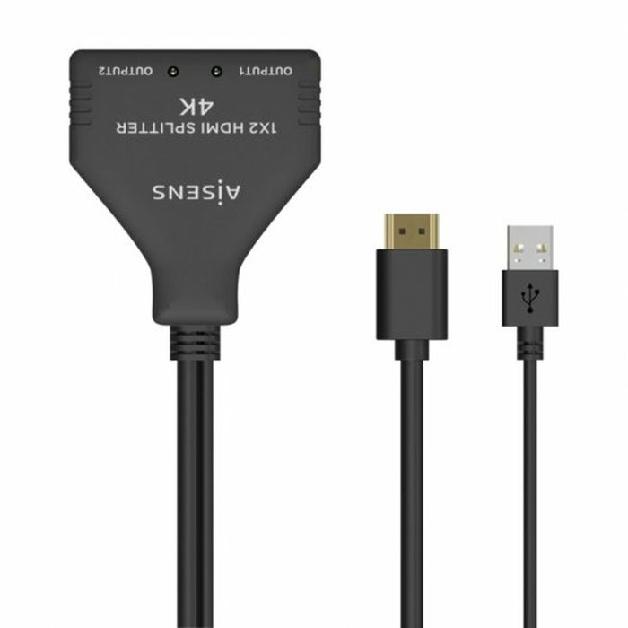 Aisens Adaptateur de courant A123-0654 HDMI HDCP HDMI x 2 Aisens Adaptateur de courant A123-0654 HDMI HDCP HDMI x 2