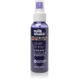 Milk Shake Silver Shine Spray tonifiant avec pigments violets, 100 ml