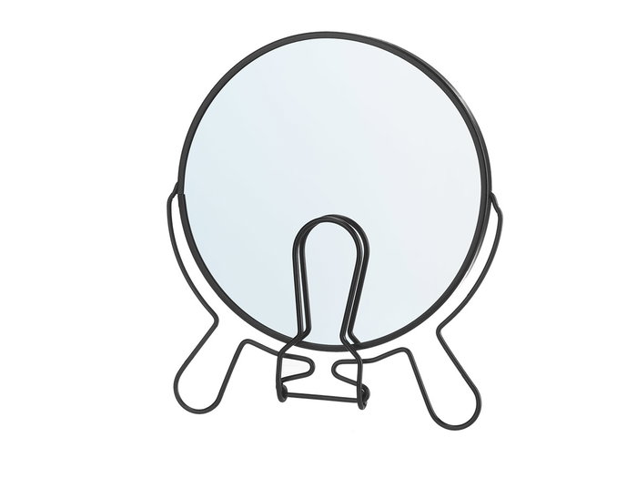 BERILO Miroir double grossissement 14,5 cm noir BERILO Miroir double grossissement 14,5 cm noir