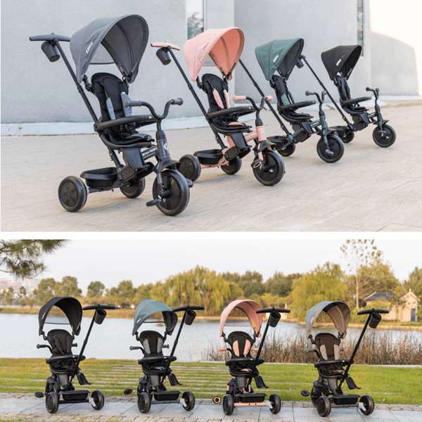 Ociotrends Triciclo 6 en 1 Triclo Elite Platinum avec siège pivotant 360° - Tricycle évolutif pour enfant dès 10 mois Ociotrends Triciclo 6 en 1 Triclo Elite Platinum avec siège pivotant 360° - Tricycle évolutif pour enfant dès 10 mois