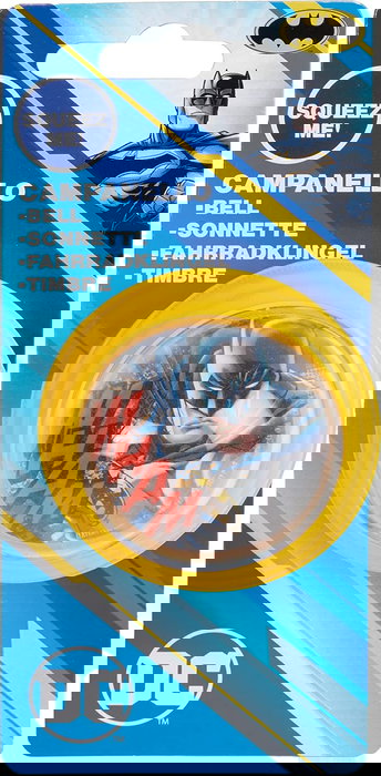 Licensing Bocina Pour Bicyclette I163 Cloche Velo Enfant Batman Squeezy