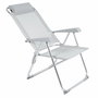 Chaise Pliante Aktive Inclinable Gris 44 x 55 x 101 cm