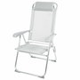 Chaise Pliante Aktive Inclinable Gris 44 x 55 x 101 cm