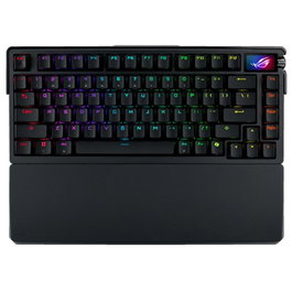 Asus ROG Azoth Extreme Teclado Gaming Mécanique 75% QWERTY Anglais Noir USB RF Wireless Bluetooth
