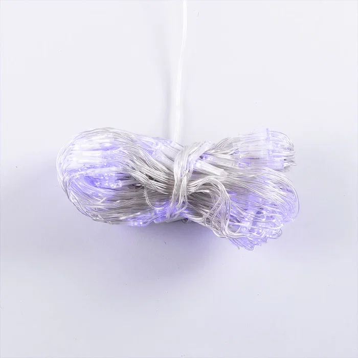 Malla LED Intérieur 2x2M Bleu