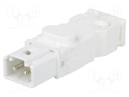 STEGO Prise mâle 025 blanc