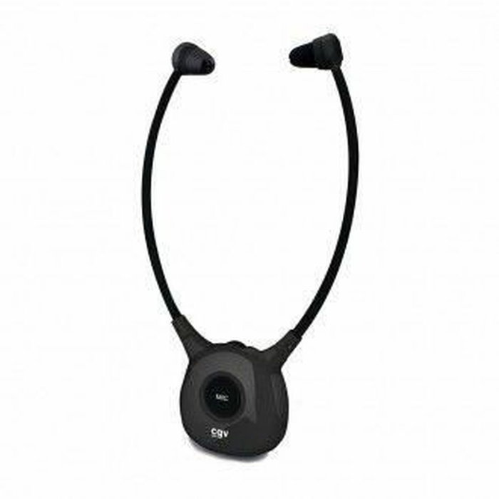 CGV DOLFIN ONYX Casque TV sans fil Noir