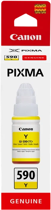 Canon GI-590Y Cartouche d'encre Jaune (1606C001) – 7000 Pages Canon GI-590Y Cartouche d'encre Jaune (1606C001) – 7000 Pages