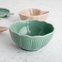 Bidasoa Bol Aura Stela Porcelaine 12x12x5 cm Vert