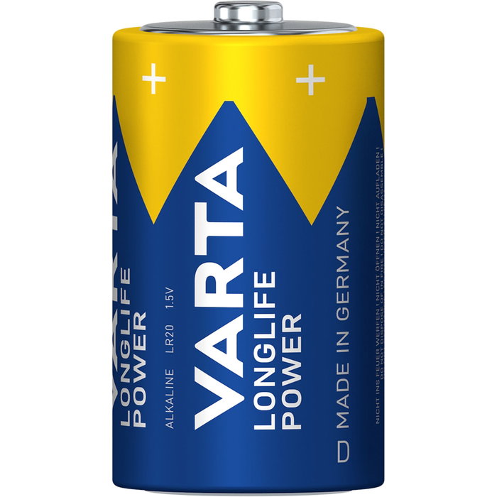 Varta Longlife Power D - LR20 (Blister de 2 unités) Varta Longlife Power D - LR20 (Blister de 2 unités)