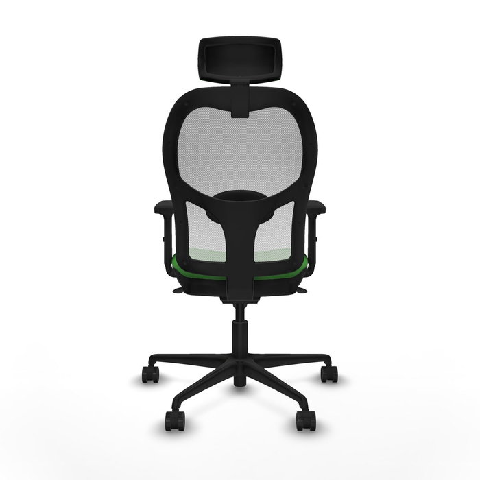 Piqueras y Crespo Chaise de Bureau 2D036N2 Vert avec Appui-tête