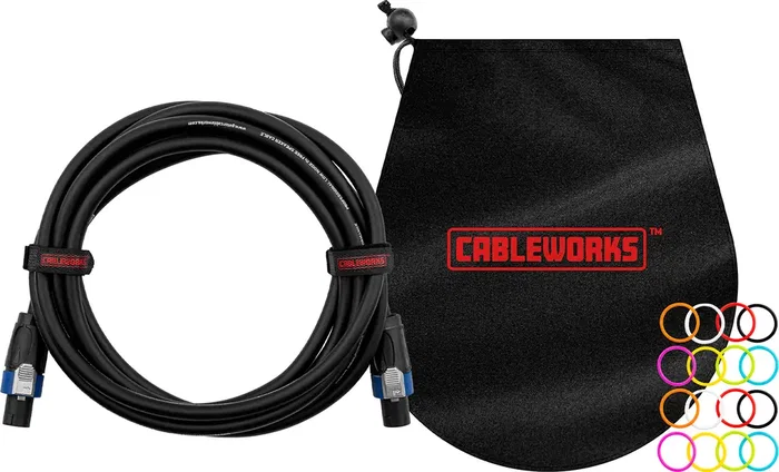 CABLEWORKS Câble Enceinte Speakon-Speakon 4,5 mètres