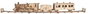 Ugears Maquette en bois Poudlard Express Harry Potter