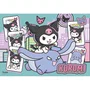 Clementoni Puzzle 104 pièces Super - Kuromi - Puzzle pour enfants avec images captivantes et couleurs vives - 48,5 x 33,5 cm