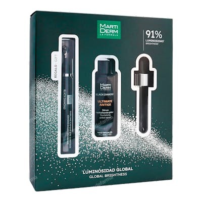 Martiderm Coffret Black Diamond Ultimate avec Soin Contour des Yeux Sublime