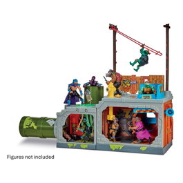 Playmates Les Tortues Ninja Secret Sewer Lid Playset Mutant Module 30 cm