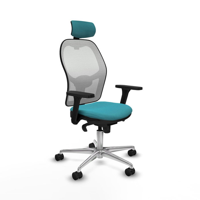 Piqueras y Crespo Chaise de Bureau Jorquera 3D086N2 Turquoise Piqueras y Crespo Chaise de Bureau Jorquera 3D086N2 Turquoise