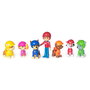 Spin Master - Figurines Paw Patrol Rescue Wheels - Pack de 7 personnages avec Ryder, Chase, Marshall, Skye, Rubble, Rocky et Zuma - Jouet pour enfants +3 ans