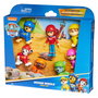 Spin Master - Figurines Paw Patrol Rescue Wheels - Pack de 7 personnages avec Ryder, Chase, Marshall, Skye, Rubble, Rocky et Zuma - Jouet pour enfants +3 ans