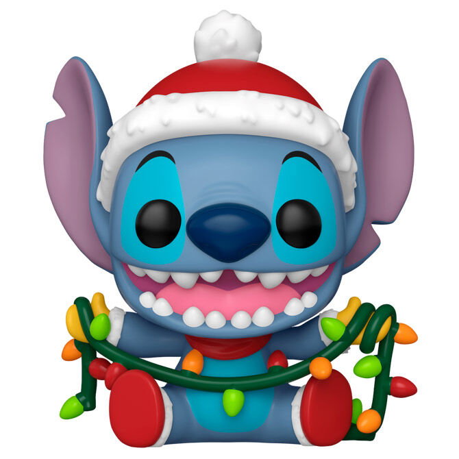 FUNKO - Figure POP Disney Stitch avec Lumières, 9 cm en vinyl, en coffret cadeau