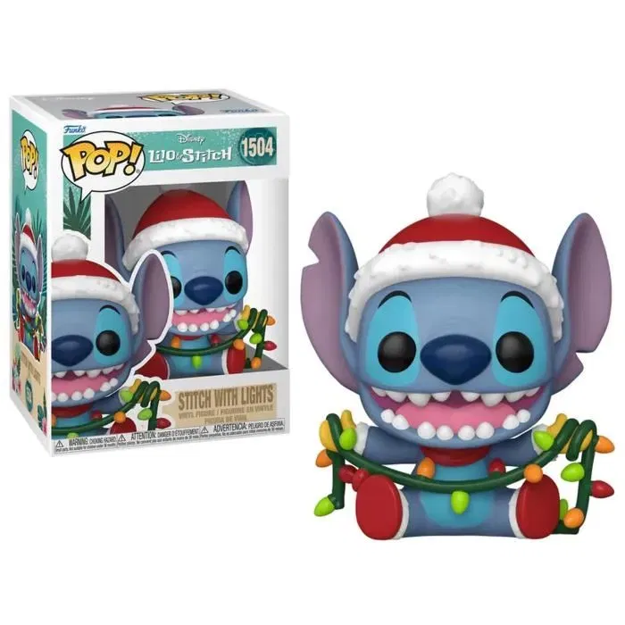 Funko Pop! Disney Lilo y Stitch - Stitch avec lumières, référence 1504 Funko Pop! Disney Lilo y Stitch - Stitch avec lumières, référence 1504