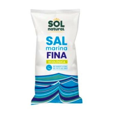 SOLNATURAL Sel marin fin ECO Delta de l'Ebre 1kg SOLNATURAL Sel marin fin ECO Delta de l'Ebre 1kg
