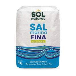 Sol Natural Sel de mer fine Delta de l'Ebre Bio 1 kg