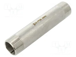 GEBO Connecteur de robinet en acier inoxydable AISI 316L G316 150mm