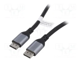DIGITUS Câble DisplayPort 1.4 de 1m noir