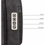 Livoo Masseur shiatsu 2 en 1 DOS204 Gris