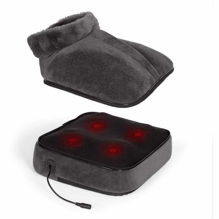 Livoo Masseur shiatsu 2 en 1 DOS204 Gris Livoo Masseur shiatsu 2 en 1 DOS204 Gris