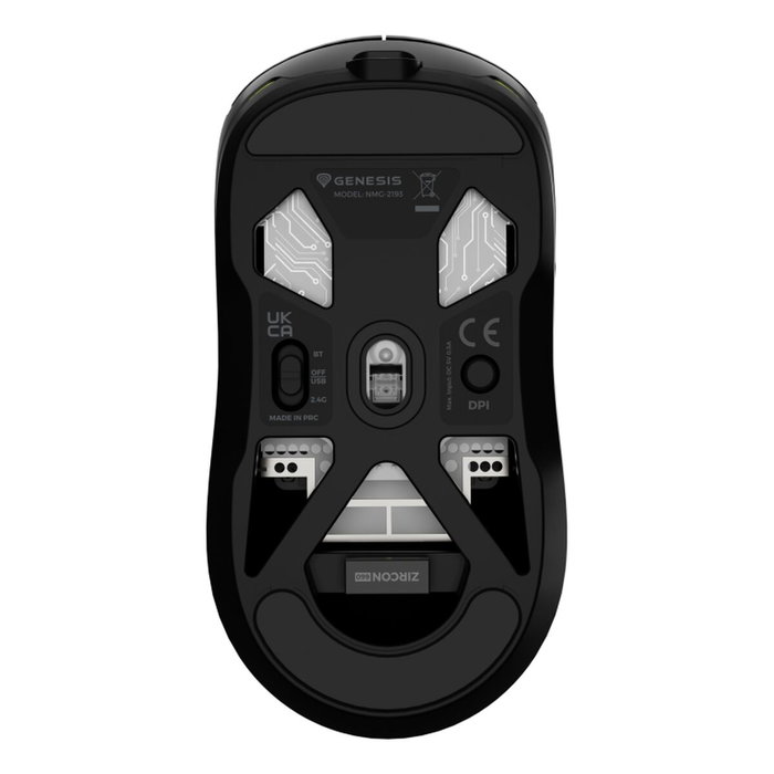 Souris Bluetooth Sans Fil Genesis NMG-2193 Noir