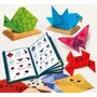 Liscianigiochi KIDS ART Origami Lab - Kit créatif origami avec 105 feuilles colorées, 50 modèles et 4 socles en bois - Jeu éducatif pour enfants dès 7 ans