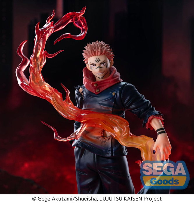 Sega Statuette Luminasta Jujutsu Kaisen Sukuna Fuga PVC 23 cm