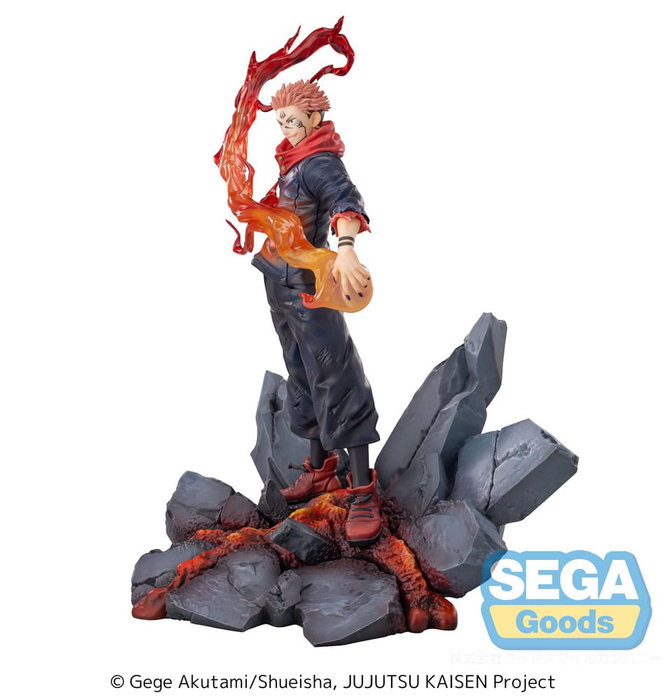 Sega Statuette Luminasta Jujutsu Kaisen Sukuna Fuga PVC 23 cm