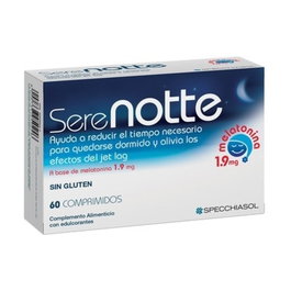 Specchiasol Serenotte Mélatonine 1,9 mg 60 comprimés masticables