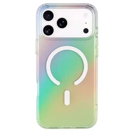 BBC Coque MagSafe iPhone 17 Pro Max Semi-transparente Irisée